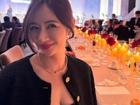 元EXILE・黒木啓司の妻・宮崎麗果、谷間あらわなドレスアップ姿！ 「素敵すぎて思わずため息」「高級な雰囲気」