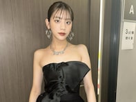 貴島明日香、美デコルテ際立つ黒ドレス姿に「いつもよりエロい」「激烈美しいですね」とファン歓喜！