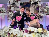 北斗晶、夫・佐々木健介と結婚式参列ショット公開！ 「北斗さん、どんどんお綺麗になってますね〜！」