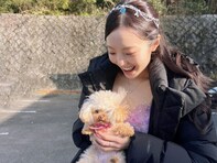 「可愛いの大渋滞」本田真凜、愛犬とのかわいすぎるツーショットに反響！ 「需要しかない」「激カワ」