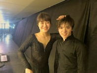 「お疲れ様だよ！」村上佳菜子、現役引退発表の宇野昌磨とのツーショット公開！ 「素敵なお姉さん」