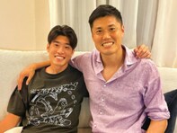 元サッカー日本代表・川島永嗣、“でっかい息子”とのツーショット！ 「なんか似てる」「最高です！」