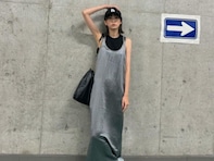 「ママなのにかわいすぎる」桐谷美玲、ワンピ姿で脇見せポーズ！ 「20代に見えます」「美しいの極み」