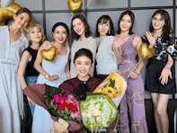 押切もえ＆美女らが山田優の誕生日をサプライズ祝福！ 「小学館が生んだスーパーモデル」「綺麗だわあ」