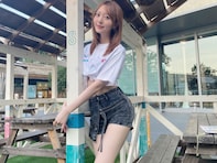 「あしがよい」元HKT48・森保まどか、おなか＆美脚を披露！ 「可愛さの限界突破や〜」