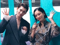 「美男美女」水川あさみ、Snow Man向井康二とのバーバリーショット公開！ 「着こなし、すてき」「女神だ」