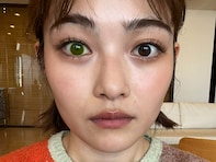 「大丈夫なやつ？」井上咲楽、衝撃の“オッドアイ”に「宇宙人感」「能力に目覚めたか！」の声