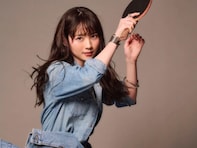 “美しすぎる卓球選手”菊池日菜、初めての全身デニムコーデを披露！ 「クールビューティーやん」