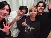 「全員スター過ぎ」亀梨和也、松本潤、堂本剛らとの“金田一会”ショットを公開！ 「えもい」「最高」