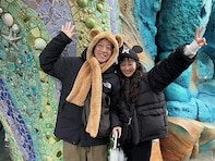 「ナイス夫婦」清水みさと、夫・サバンナ高橋とのディズニーショット披露！ 「めちゃくちゃお似合い」