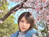 人気YouTuberきりたんぽ、桜ショットに「衝撃的な可愛さ」「ショート最高！」絶賛の声