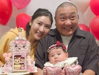 「すでにアイドル」西野未姫、愛娘の顔出しハーフバースデー祝福！ 「可愛い お人形さんみたい」