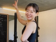 「いつ見ても綺麗」吉田知那美、ボディライン際立つウエア姿を披露！ 「めちゃくちゃ美しいです」