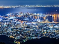 美しい夜景があると思う都道府県ランキング！ 2位「兵庫県」、1位は？