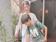 「ただただ、感動」スザンヌ、大きくなった息子との顔出しショット「素敵なエピソード」「優しい優しい息子さん」