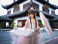 「いや、かわい過ぎ！」あみち。、上海で撮影した漢服ショット披露！ 「楊貴妃が現代に甦った」