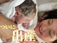 「大号泣すぎました」元モデル夫＆美人妻、苦難を乗り越え第2子誕生「生まれたてでこんなイケメン」