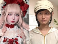 女装姿が話題の47歳2児の父親、ビフォーアフター姿を公開！ 「素顔もお美しくて納得」「きれい」