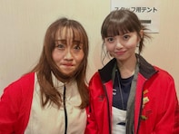 「顔が倍の倍の…」キンタロー。、齋藤飛鳥との横並びツーショットに反響！ 「最高コラボ」「小顔効果」