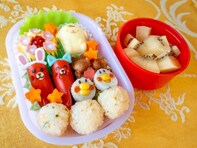 柳原可奈子、手作り弁当＆「ホコ天ではしゃぐ次女」を公開！ 「世界一、キャラ弁が上手い可奈子さん」