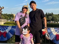 「幸せだった～」五輪金メダリスト、イケメン夫＆娘とディズニーへ！ 「娘さんのお姫様の衣装可愛い」