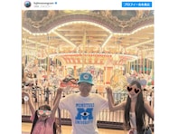 「フジモン幸せそう」藤本敏史、娘＆元妻・木下優樹菜とディズニーへ「愛されてますね」「姉妹で顔ちっちゃ」