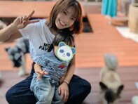 「癒しです」倉科カナの実妹・立花のぞみ、姪っ子とのツーショットを披露！ 「保育士さんみたい」