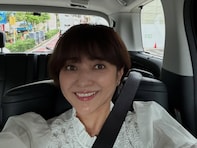 「頼りになる息子さん」三田寛子、イケメン息子の“助手席のお花”に！ 「母として堪りませんね」