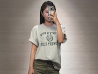 「お肌綺麗、、、」堂安律の美人妻、ラフなコーディネート姿を披露！ 「今流行りのぬいぐるみちゃん」