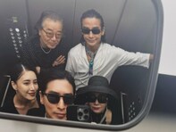 「華麗なる一族や」藤井夏恋のバンドマン夫、美男美女勢ぞろいの“家族写真”公開「皆様おしゃれでオーラが凄い」