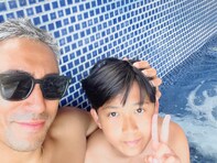 「大人顔になってる」市川團十郎、イケメン息子との顔出しツーショット公開！ 「パパに負けずイケメン」