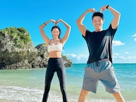 「どんだけスタイルいいんだ」菜々緒＆鈴木亮平、170cm超えショットに「異次元」「手足の長さがヤバすぎる!!」