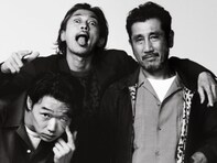 「やばい。スリーショット」笠松将、窪塚洋介＆渋川清彦らとの“イケオジ三人衆”「かっこよくて…絶句」