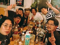 「久しぶりクルマと会った」とろサーモン久保田、芸人たちとのレアショット！「お笑いの将来は明るい」