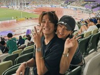 「もう運命でしかない」みちょぱ、夫・大倉士門との「世界陸上」観戦ショット！ 「ラブラブだね」