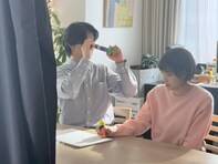 「3歳児のけんたおや」土田太鳳、山崎賢人とのドラマオフショット公開！ 「ほんわかする〜」