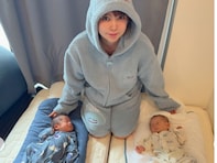 「将来イケメンになりそう」中川翔子、『ドラクエ』の生みの親からプレゼントに感激！ 双子ショット公開