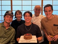 「すっごい仲間大集合」山本由伸＆ダルビッシュ有らが会食「アイアトンサンも！」「羨ましい～」