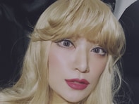 「なんだこの美しい生物は」ぱーてぃーちゃん信子、“馬鹿みたいに盛れた”激変ショットを公開！ 「だれ？www」