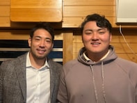 「デカい」佐々木麟太郎、花巻東の先輩・菊池雄星とのツーショット公開！ 「また一回り大きくなって」