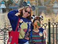 「めちゃくちゃでかなってる」peco、息子と海外ディズニーショット公開「また背が伸びたね！」「おしゃれさん」