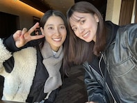「かわいいママコンビ」土屋太鳳、朝比奈彩とのツーショット公開！ 「二人ともすっぴんでも綺麗」