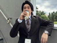 「こんな先輩いたらやばい」大森元貴、会社員風スーツ姿にファン歓喜！ 「上司になって貰えますか？」