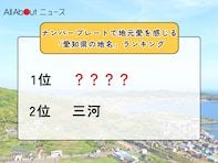 ナンバープレートで地元愛を感じる「愛知県の地名」ランキング！ 「三河」を抑えた1位は？【2025年調査】