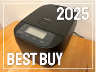 【Amazonベストバイ2025】「米は硬め派」の理想が現実に。Panasonic「炊飯器」は炊き上がりの艶がすごい