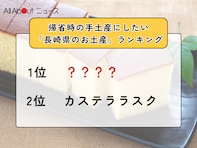 帰省時の手土産にしたい「長崎県のお土産」ランキング！ 2位「カステララスク」を抑えた1位は？【2025年調査】