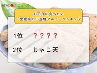 お正月に食べたい「愛媛県のご当地グルメ」ランキング！ 2位「じゃこ天」を抑えた1位は？【2025年調査】