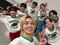 「様子のおかしい変顔イケメン集団」松田元太、変顔集合ショットに反響！ 「レパートリー増えてる？！」