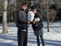 プロバスケ選手が夫の元フジアナ、子どもたちとの家族ショット公開「いつまでも変わらない若々しいご夫婦」