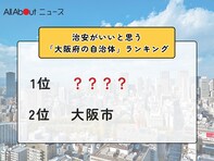 治安がいいと思う「大阪府の自治体」ランキング！ 2位「大阪市」を抑えた1位は？【2025年調査】